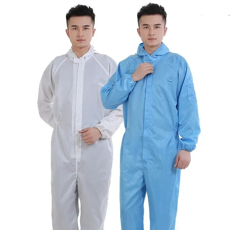 

Reusable Protective Overalls Suit Oil-Resistant Safety Dustproof Isolation Gown Protective Overall Coverall Suit Safety Clothing