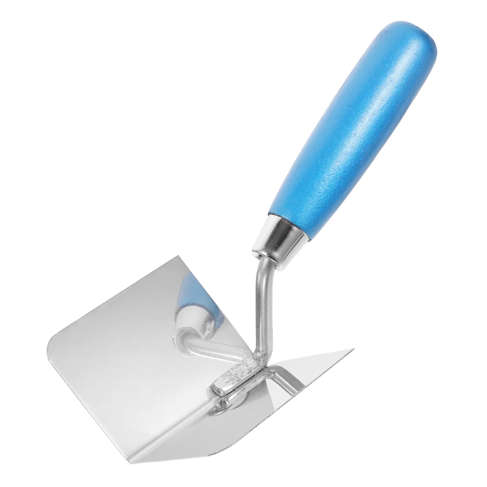 Hand Stainless Steel Trowel Scraper Tool Drywall Corner Putty Wooden Puttying Decorative
