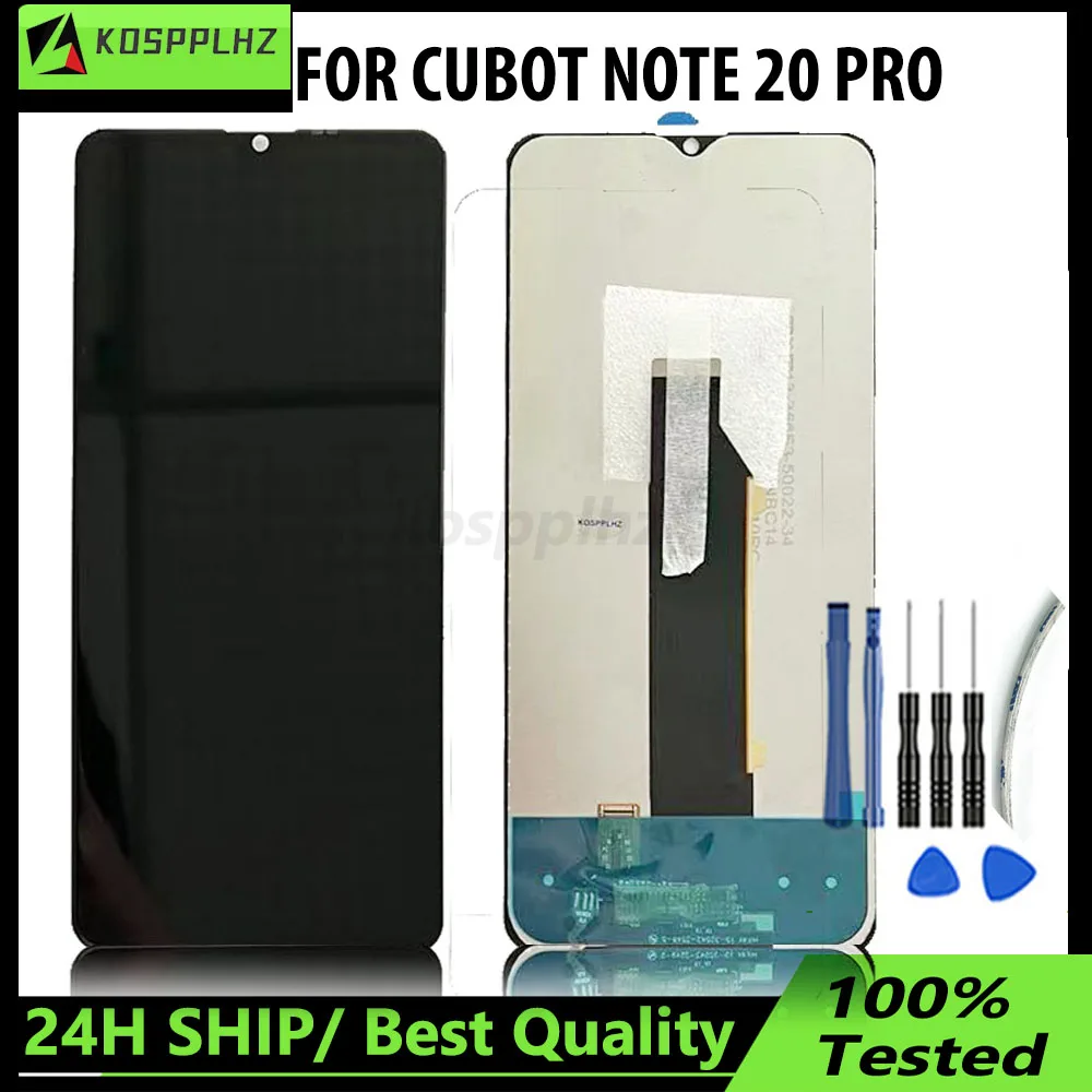 100% New NOTE 20 LCD Display Sensor Screen For CUBOT Note 20 Pro LCD Display+Touch Screen Digitizer Assembly +TOOLS