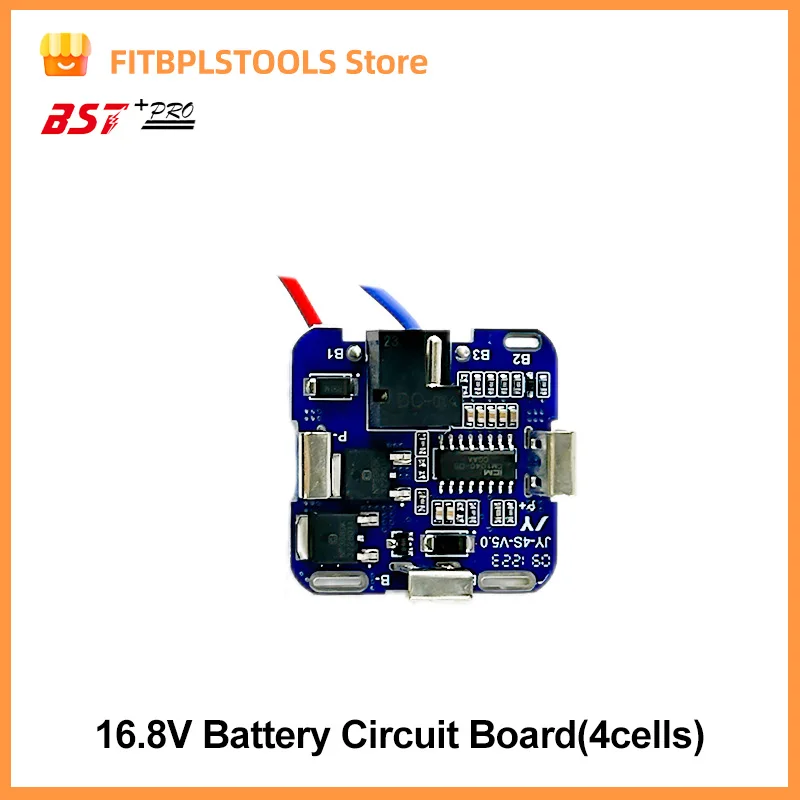 DC 4S 16V power tool manual lithium drill power supply lithium-ion battery protection board BMS circuit 18650 4 battery packs 20