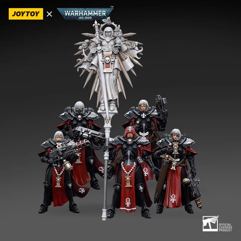 

JOYTOY Warhammer 40K Our Martyrdom Nuns The Lord Angels Squad The Holy Elephant Flagbearer Release Action Figures Toys Gift
