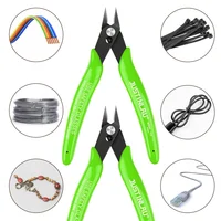 1Pc Universal Pliers Multi Functional Tool Electrical Wire Cable Cutters Cutting Side Snips Flush Carbon Steel Nipper Hand Tools 5
