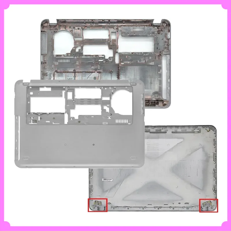 

Screen Back Cover LCD Rear Lid Bottom Case Topcase Silver FOR HP ProBook 450 G4 455 G4