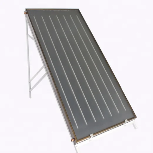 Black Chrome Building Integrated Flat Panel High Efficiency Solar Collector In China