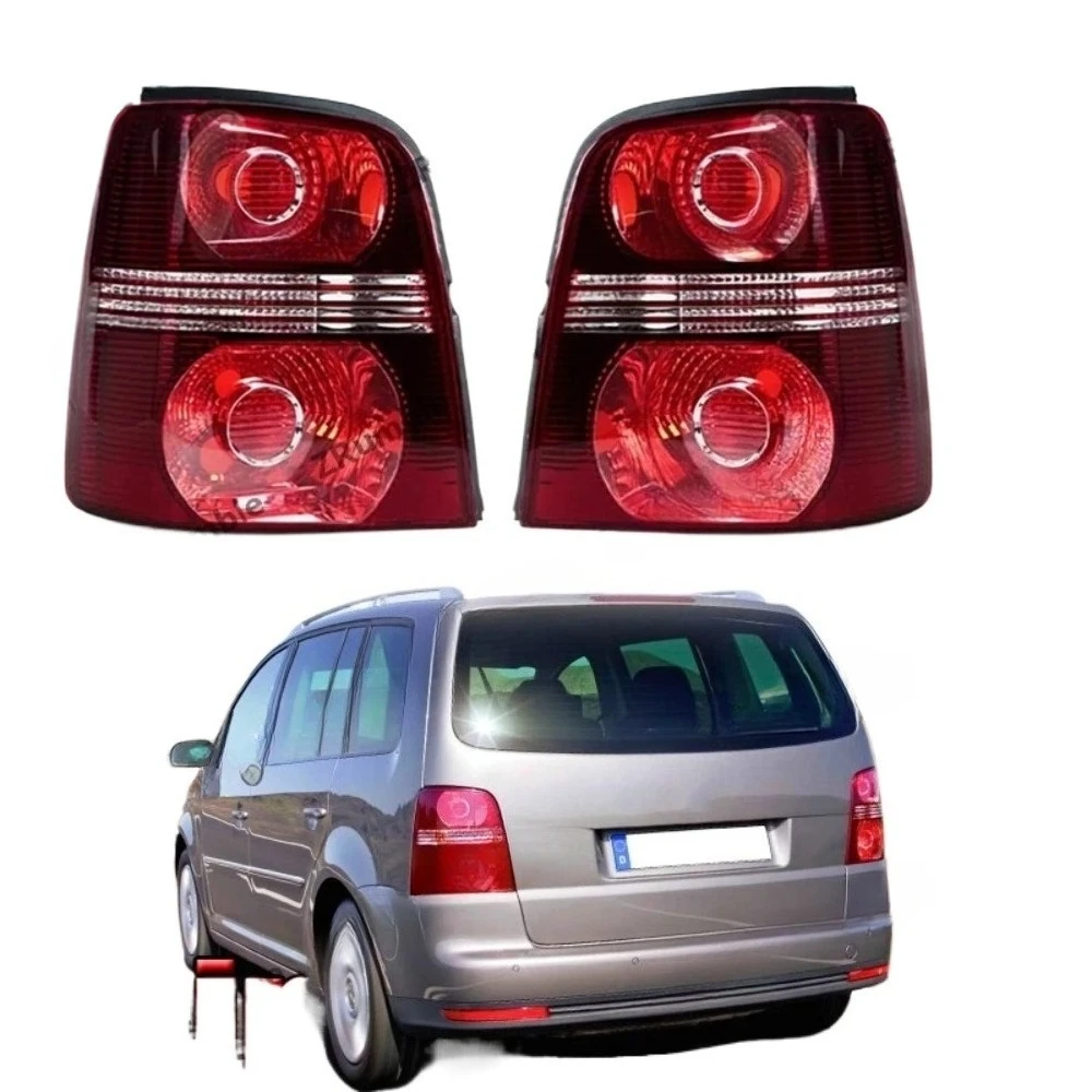 

Car Rear Tail Light Bumper Tail Lamp Cover Shell Taillights No Bulb For Volkswagen Touran 2008 - 2010 1T0945095N 1T0945096N
