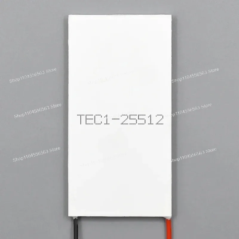 

Термоэлектрический охладитель TEC1-25512, модуль Пельтье 40x80 мм, полупроводниковый охлаждающий элемент, радиатор, охлаждающая пластина 12В