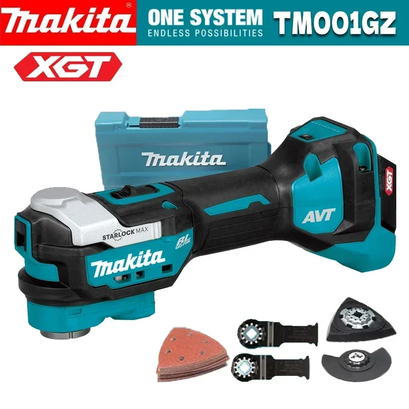 MAKITA TM001GZ 40V MAX XGT Cordless Brushless Oscillating Multi-Tool Durable Rechargeable Tool Makita Lithium Power Tools TM001G