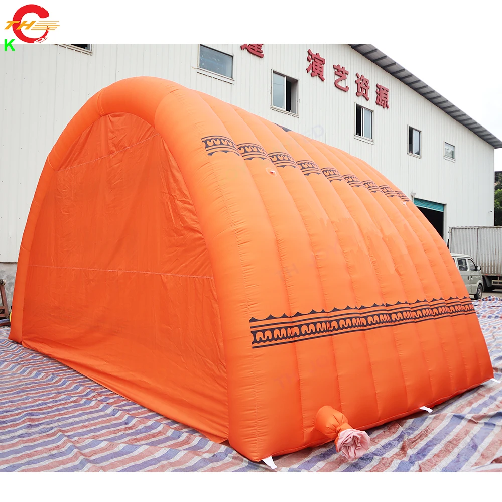 Riesiges aufblasbares Muschelzelt für den Außenbereich, aufblasbares Bühnenzelt für Konzert, musikalische Ereignisse zu verkaufen