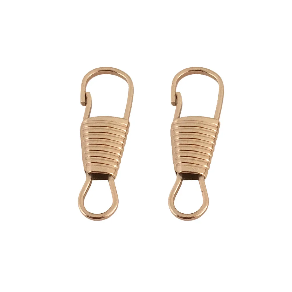 

10pcs Zipper Head Accessories for Clothing Luggage Shoes Golden Large Storage Bags Down Jackets Replacement Backpacks Purses
