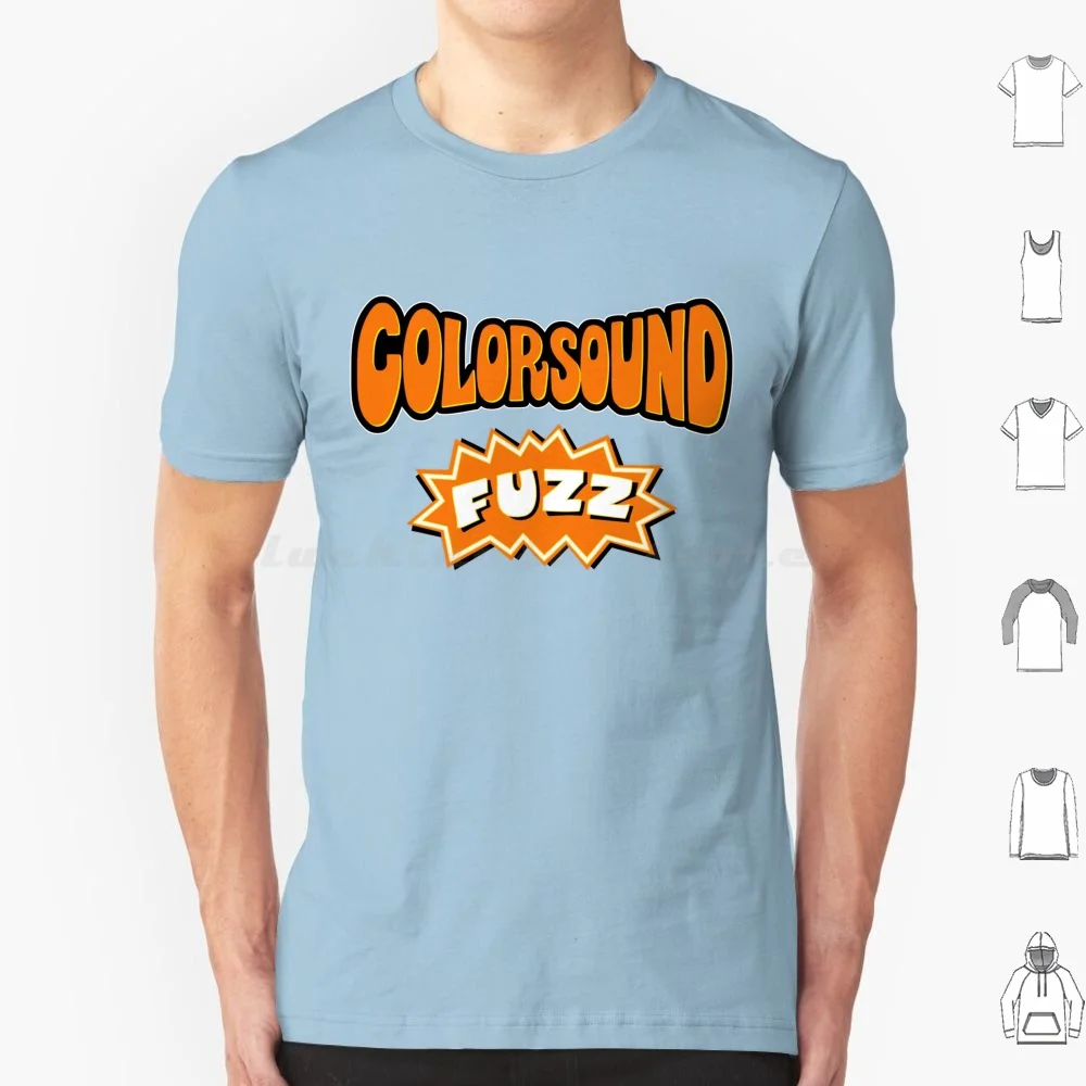 Copie De Colorsound Pedal Effect T Shirt 6xl Cotton Cool Tee Colorsound Pedal Effect London England Fuzz Tone Bender Wah Wah