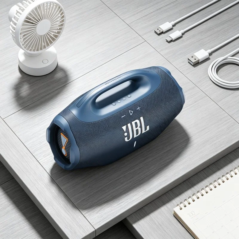 JBL BOOMBOX4 Speaker with Portable Handle for On-the-Go Use