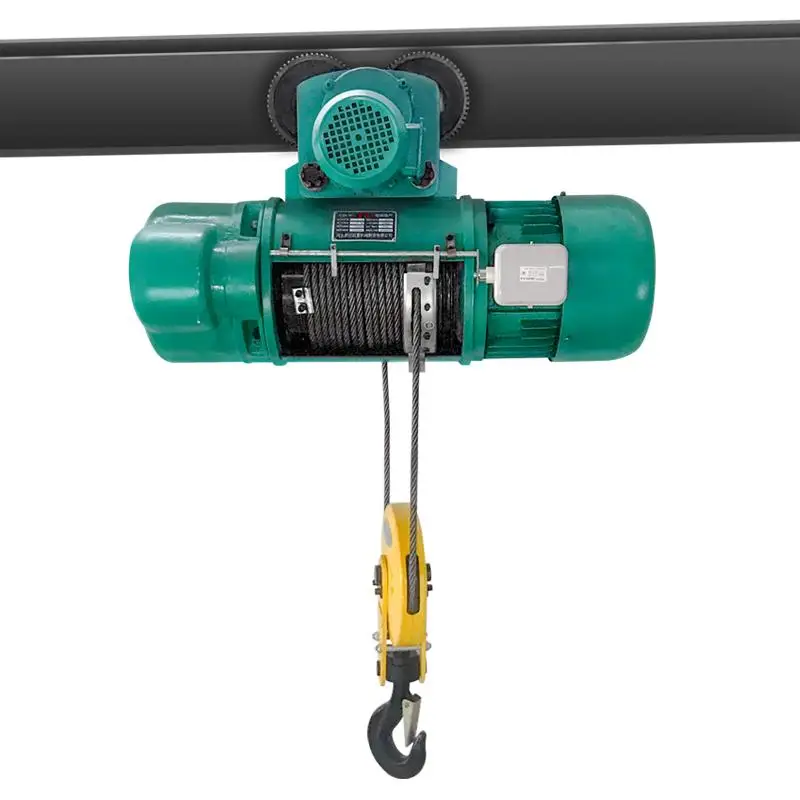 CD wire rope electric hoist 380v1 2 3 5 tons winch driving crane lifting crane