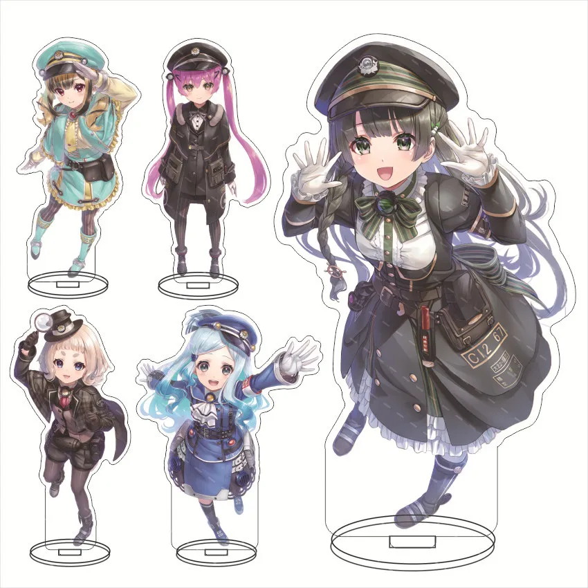 

Rail Romanesque Acrylic Stand Model Plate Decoration Originality Desk Figure Display Fans Gift Prime Products Jewelry Cartoon