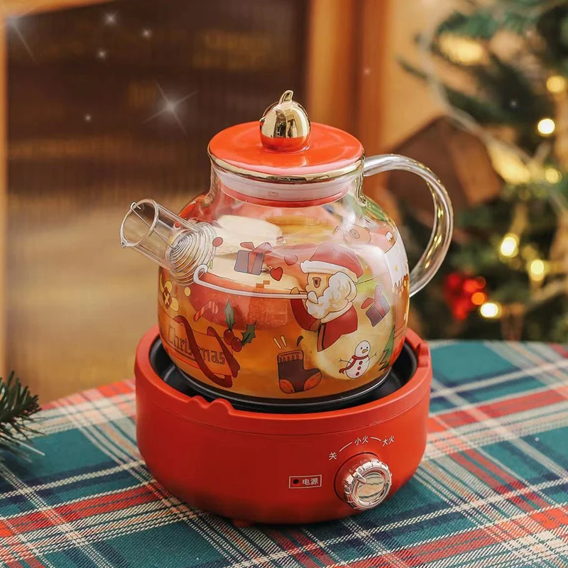 Teapot Christmas Present Large Capacity Household Use High Temperature Resistance