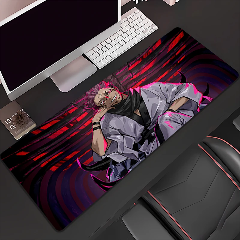 Mouse Pad Non-Slip Rubber Edge locking mousepads Game play mats notebook computer J-Jujutsu K-Kaisens I-Itadori Yujis Home Decor