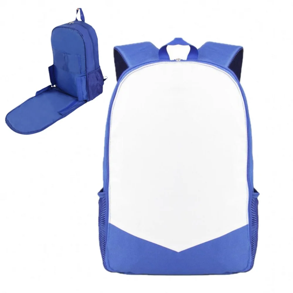 Large Capacity Travel Backpack for Boys & Girls Fashionable Sublimation Blank Heat Transfer Print  Shoulder Bag for School Use