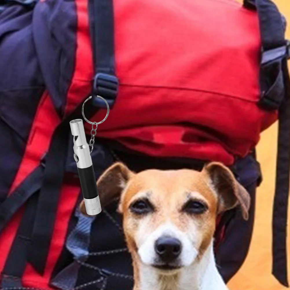 Survival Whistle With Compass Flashlight Multifunctional Outdoor Safety Tool For Camping Hiking Emergency Aluminum Alloy