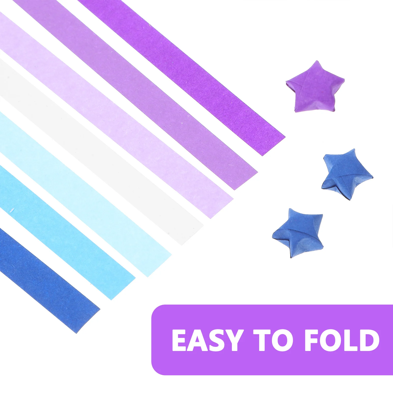 1560Pcs Colorful Double Sided Origami Star Paper Strips DIY Craft Papers Home Decoration Photography Paper Stars