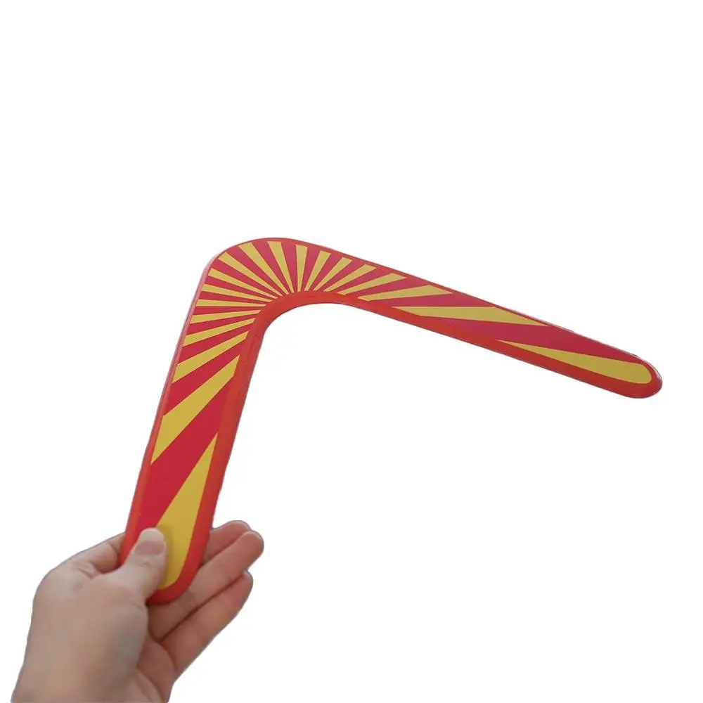 Juego interactivo educativo, equipo para deportes al aire libre, juguete Boomerang en forma de V, Boomerang volador, juguete Canguro Boomerang