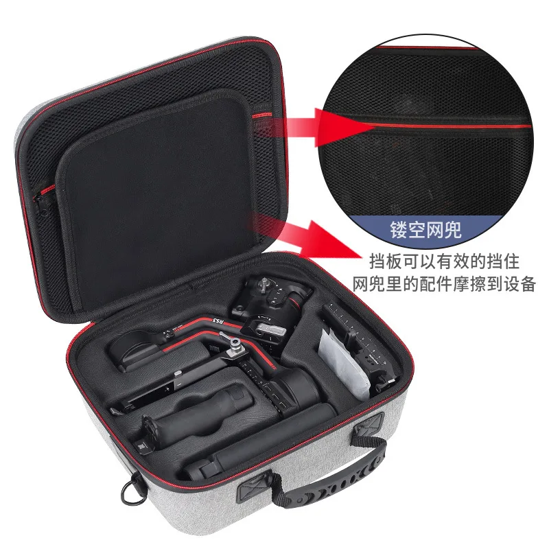 For RS 3 Storage Carrying Case Shoulder Bags Travel Portable Protective Case for DJI Ronin RS 3 Pro 3-Axis Gimbal Stabilizer