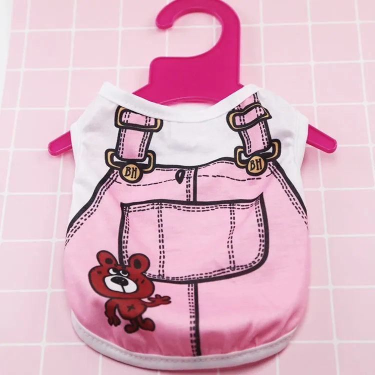 Dog Clothes Plastic Hangers Pet  Cute Small Dogs Adorable Pets