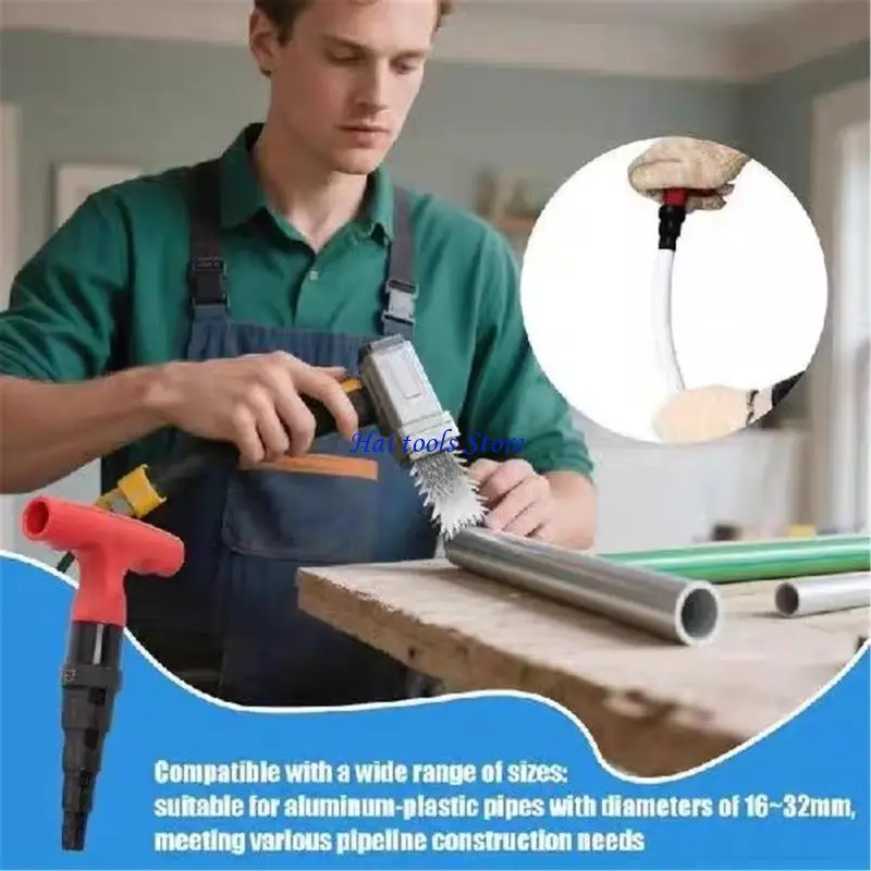 

X37E Четырехместный ручной инструмент для снятия фаски с эргономичной ручкой, смешанная сталь разных размеров для закругления