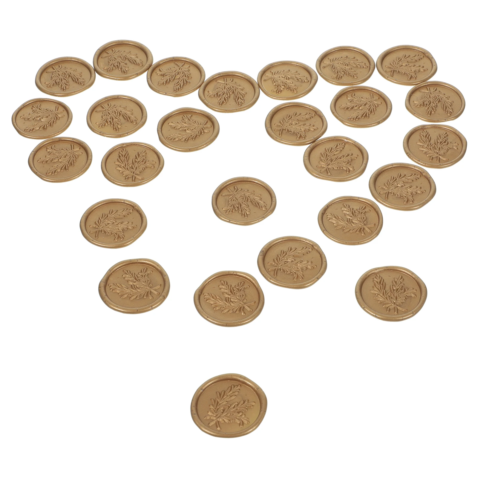 

25pcs Wax Seal Stickers Self-Adhesive Small Envelope Sealing Decals For Wedding Invitations Crafts Gift Boxes Decor Labels