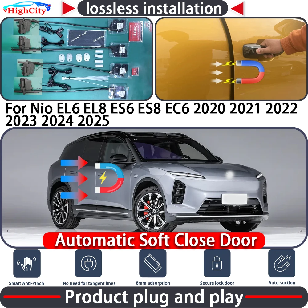 

Electric Closing Door Lock Actuator for Nio EL6 EL8 ES6 ES8 EC6 2020 2021 2022 2023 2024 2025 Soft Close Power Latch System Auto