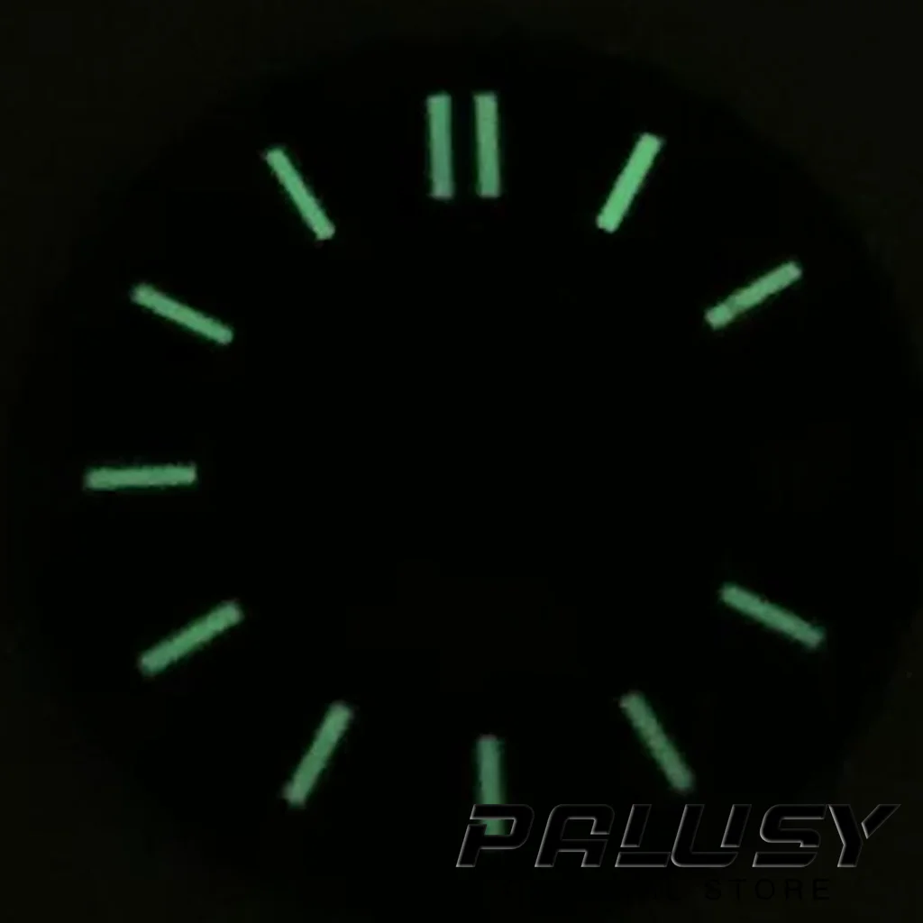 Nh35 29mm Green Watch Dial Green Luminous Watch Face for NH35/NH35A/4R/7S Movement Replacement Parts