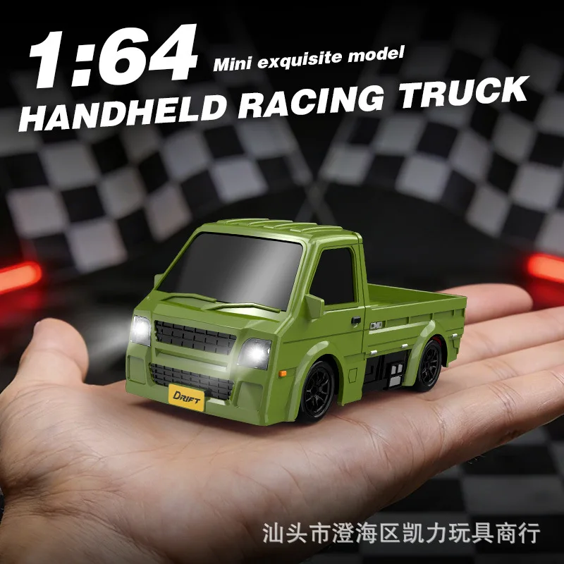 

Новая миниатюрная радиоуправляемая дрифт-машинка 1:64, настольная гоночная модель, 2.4 ГГц, игрушка-подарок