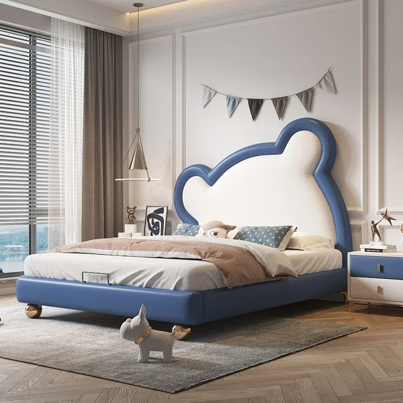 

Bedroom furniture Solid wood boy's bed Single bed