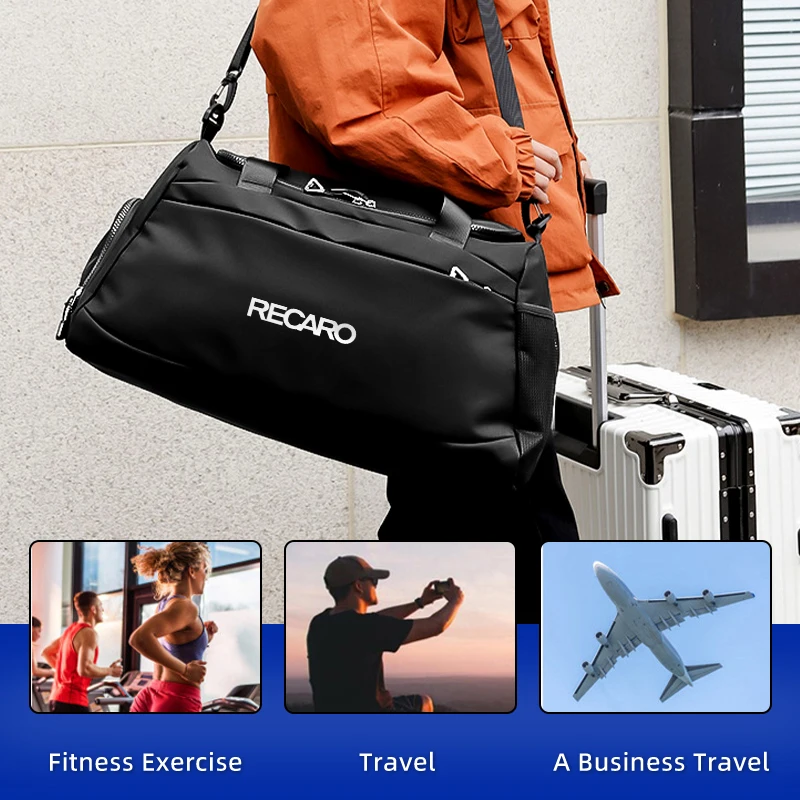 Car Oxford Waterproof Travel Bags Large Capacity Duffle Fitness Bag Gym Bag Large Capacity For Recaro Racing Auto Accessories view 3