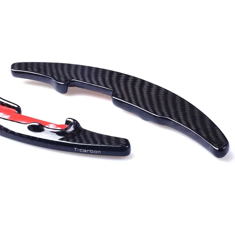 حار مبيعات ألياف الكربون عجلة القيادة مجداف شيفتر والعتاد التحول شيفتر تمديد ل-BMW M سلسلة M2 M3 M4 M5 M6 X 5M X6M #3