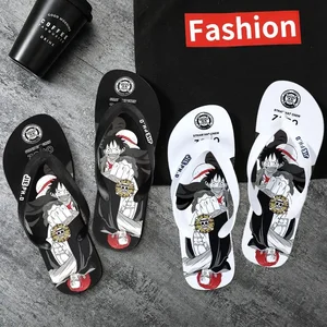 كامل د. نعال لوفي كليب على شاطئ خارجي سميك القاع ، أنيمي كرتون ، صنادل زوجين ، جديد ، صيف أفضل 10 مبيعات من Luffy Cosplay Slipper - No8