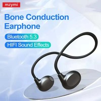 MZYMI AIR 1 Bone Conduction Wireless Bluetooth5.3 In Ear Headphone Waterproof Headset Stereo AIR Bone Earphones Earbuds With Mic