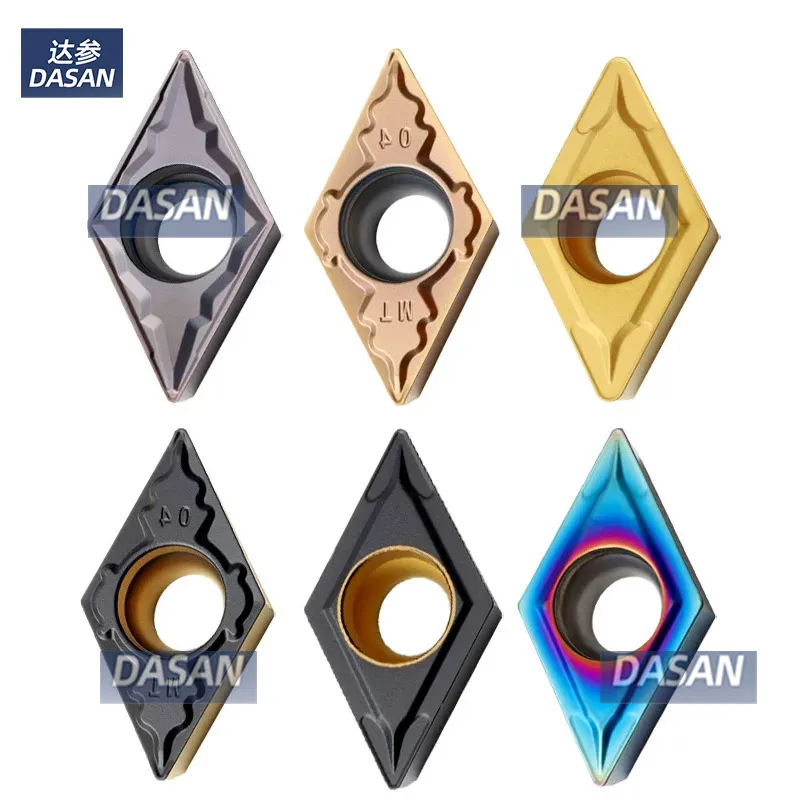 Good Quality HMP TM Turning Tools DCMT070202 DCMT070204 Carbide Inserts DCMT11T304 DCMT11T308 DCMT070208 Blade DCMT