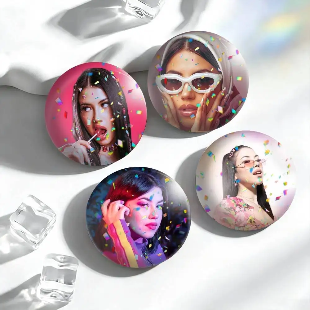 A-ANNA Pepe VERA-BADDIE 25 32 44 58 75mm Badges Personalized Round Brooches Pins Accessory Gift