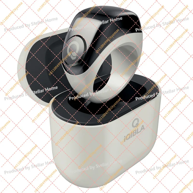 Smartring J01 with Three Replaceable Ring Holders, Power Storage Charging Case Smart Bluetooth Counter