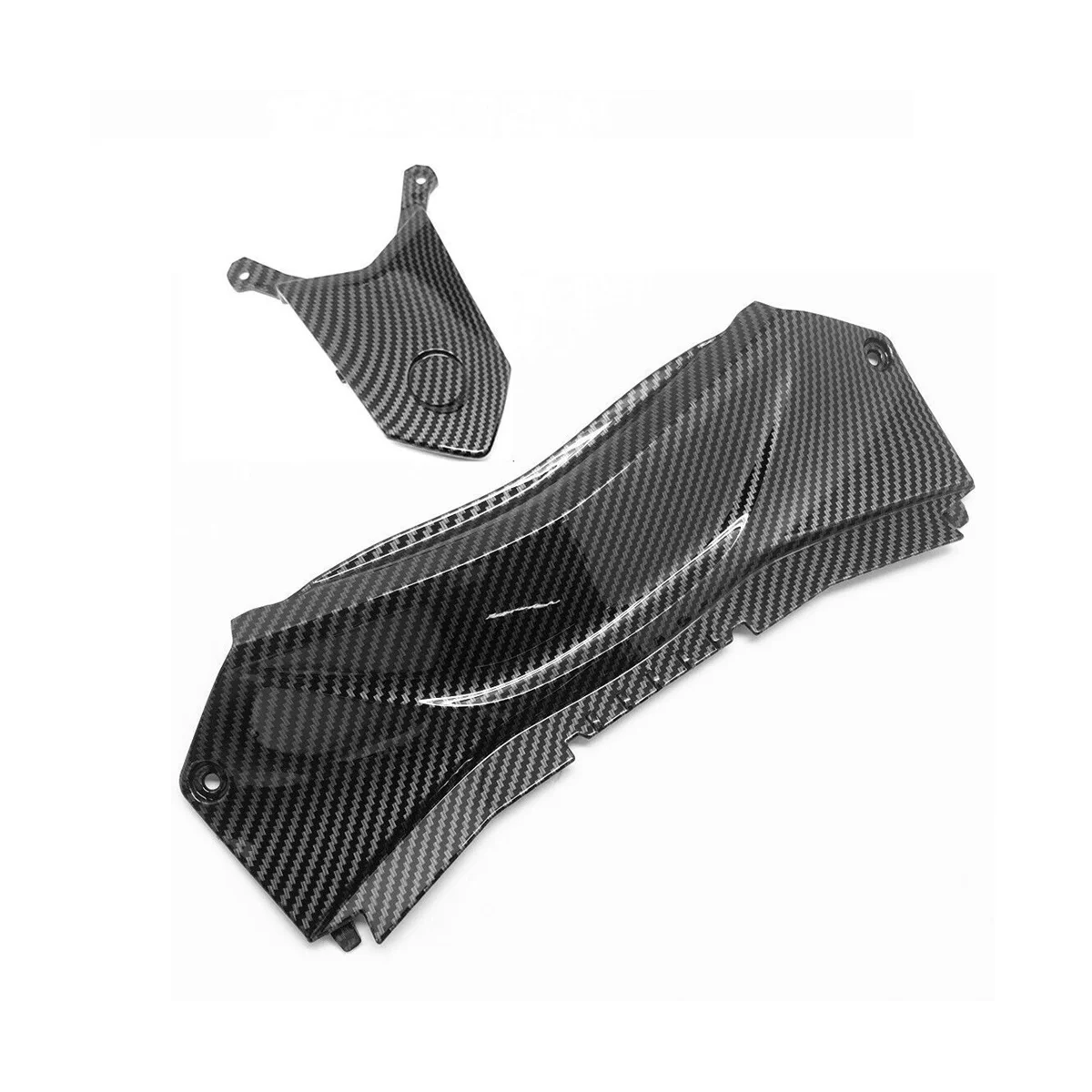 

Carbon Fiber Look Motorcycle Rear Tail Upper Middle Fairing Set for YAMAHA YZF R3 R25