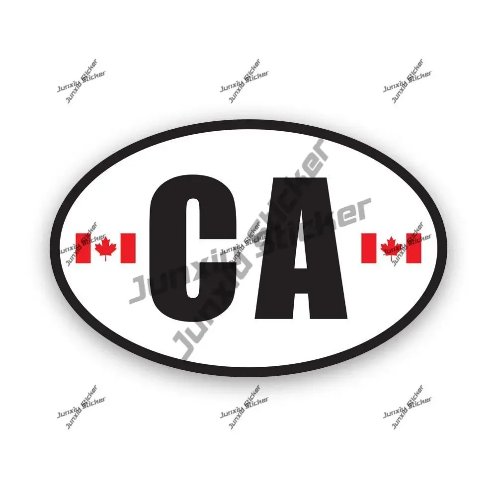 

Canadian Graphic Stylish Truck UV Resistant Sticker Accessory Wall CA Durable Bumper Cool Sticker Country Truck Motorcycle