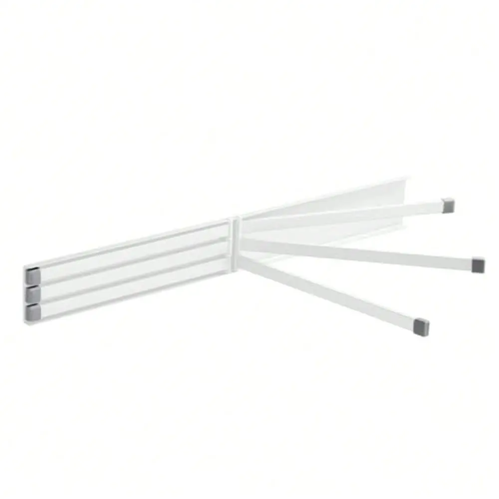 Mounted Clothes Drying Rack, Foldable SpaceSaving Hidden Laundry Rack With Stainless Steel Rods, Swivel Towel Rack For Laundry
