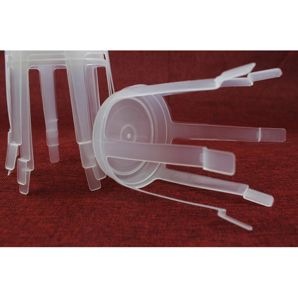 

10 Pcs Wedding Decor Bouquet Stabilizer Fixed Base Decorate Holder White Stand Bride