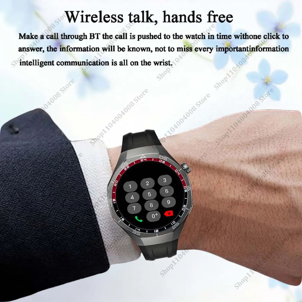 2025 novo relógio pro relógio inteligente 1.52 hd tela cheia presente do feriado rastreador gps chamada sem fio saúde smartwatch das mulheres dos homens businesst