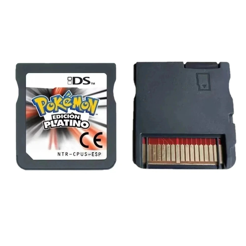 ESP USA NOE Pokémon Schwarz und Weiß 1 2 Schwarz und Weiß SoulSilver HeartGold DS NDS 3DS Videospiel-Kassette