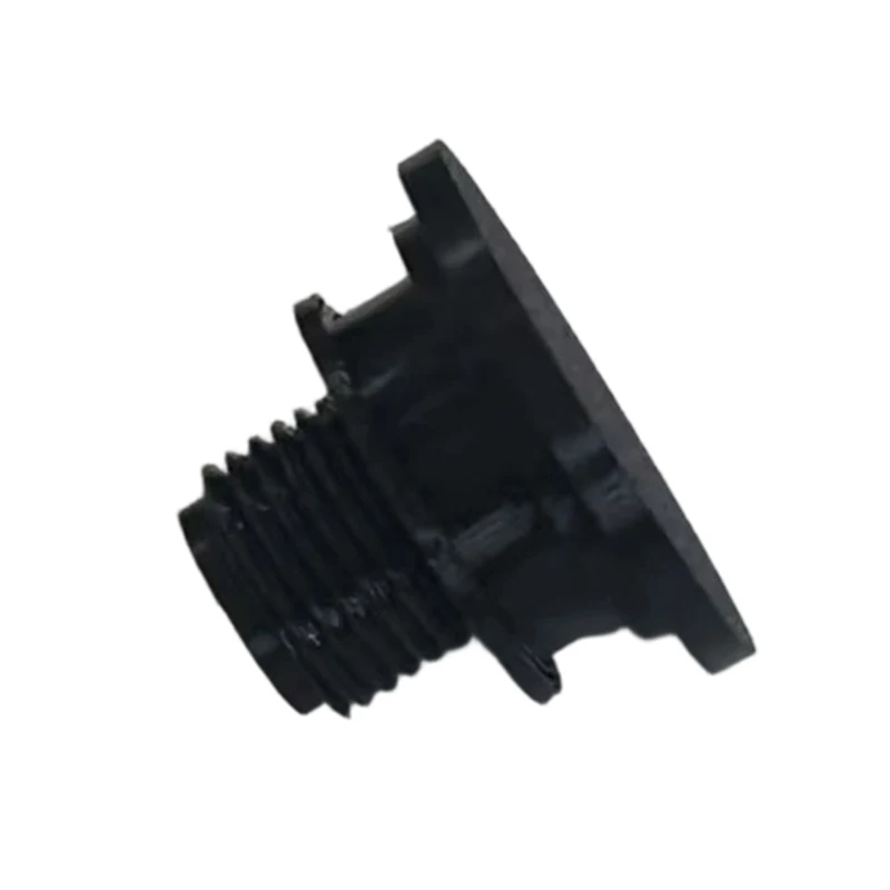 Universal Black Plastic Chassis Drain Plug Waterproof Sealing Screw Stopper Replacement Parts for Vehicle Auto Accessories