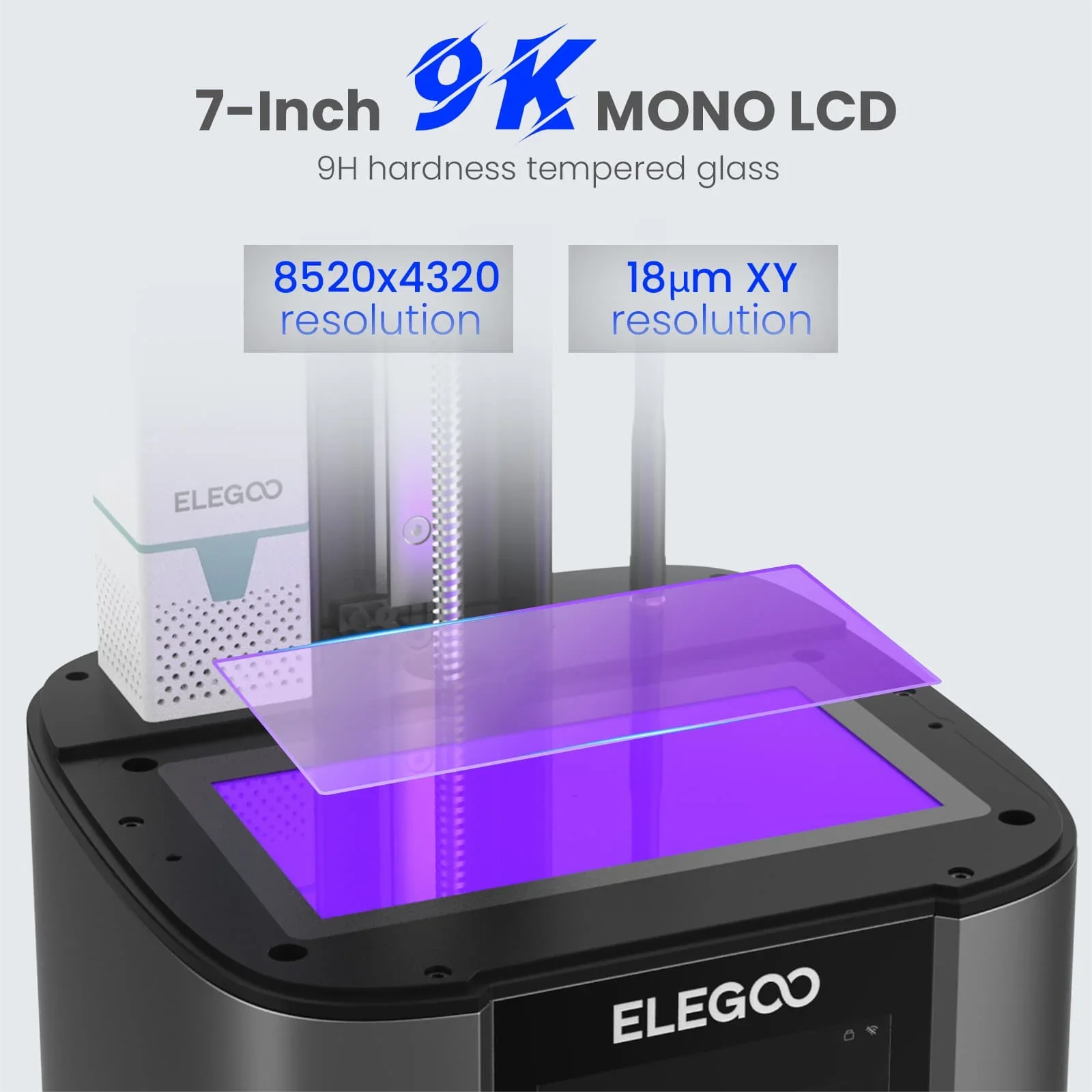 ELEGOO-MARS 4 Impressora 3D MSLA Ultra Mono, 7 \