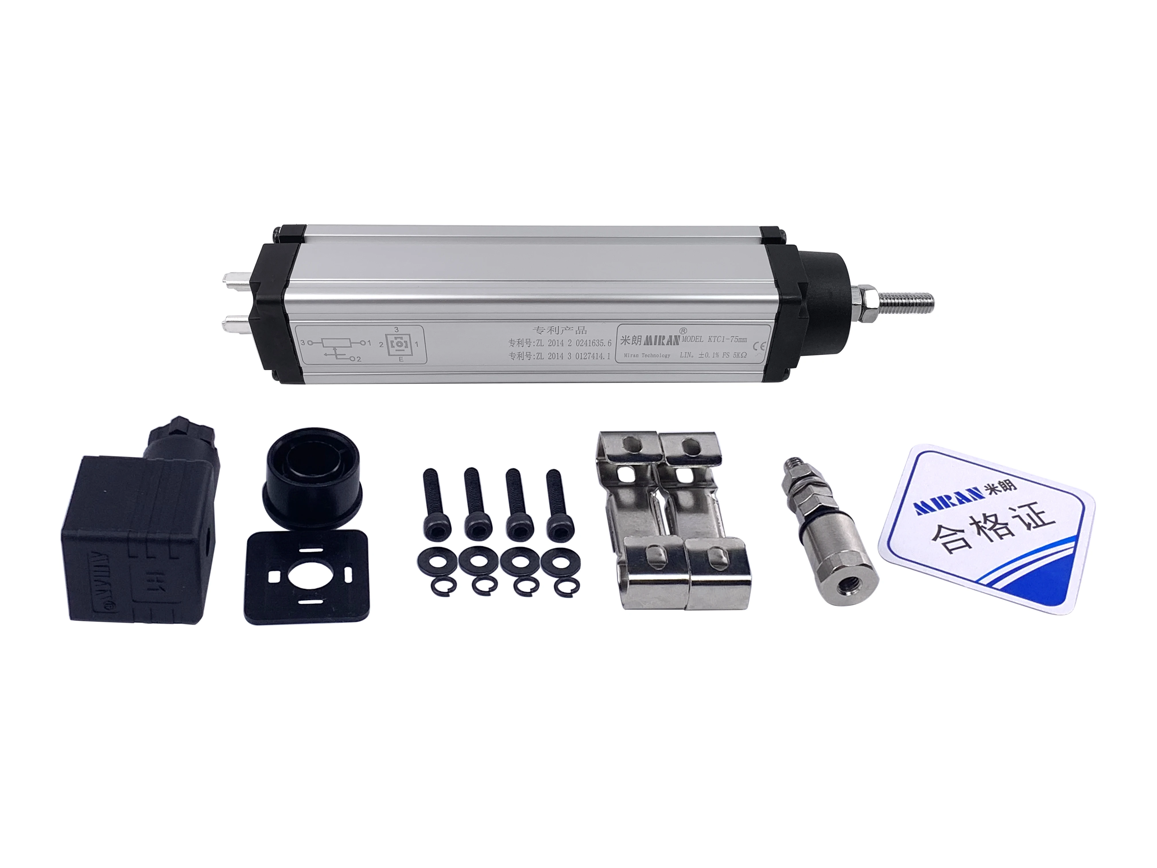 Miran China Factory Hot Sale:linear Potentiometer KTC-600,KTC-700,KTC-800,KTC-900 KTC-1000 KTC-1250  KTC1 Range 50-1250mm