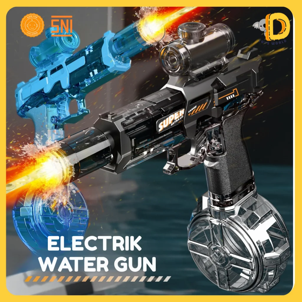 New 2026 Electric Water Blaster 2-Pack: Automatic Burst Summer Pool Toys, Garden Water Game, Birthday Gift for Boys Girls