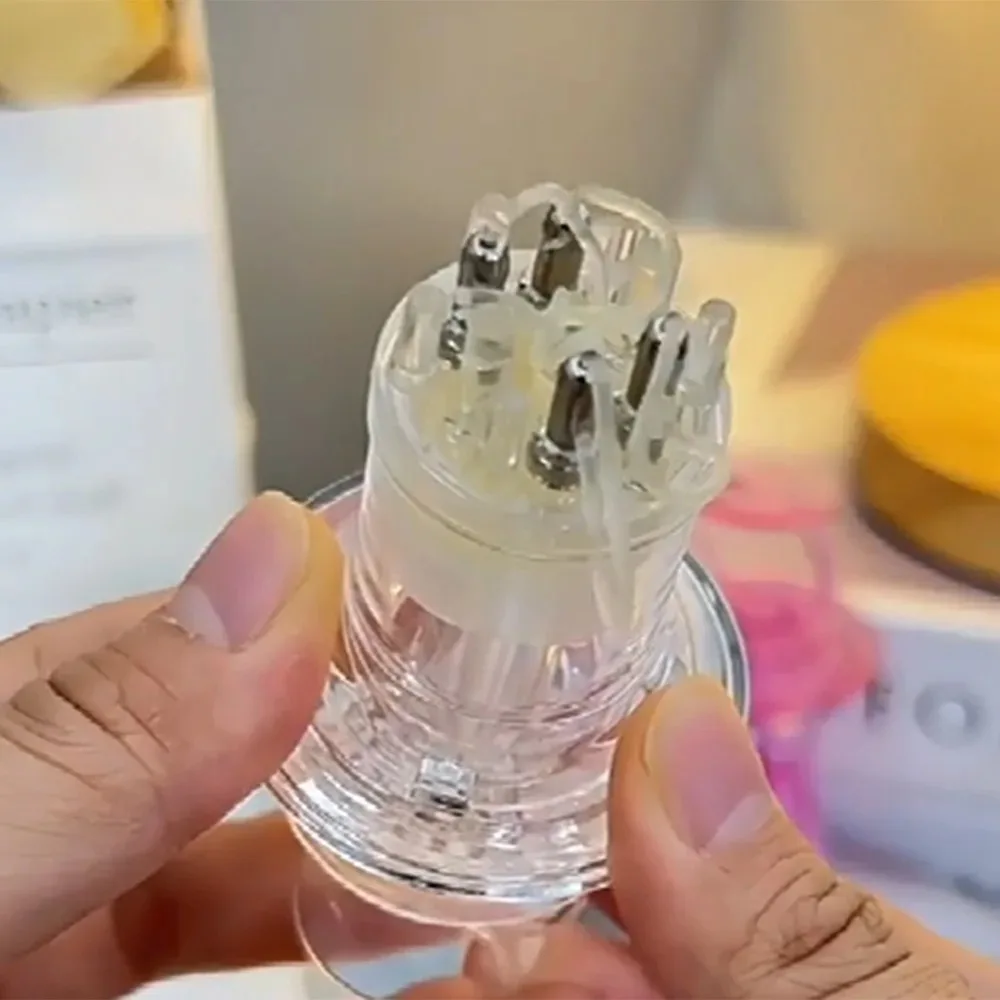 Peigne applicateur de gel liquide pour le cuir chevelu, applicateur de pommade Mino Ball, solution transparente pour la croissance des cheveux, masseur, outils de soin du cuir chevelu contre la perte de cheveux