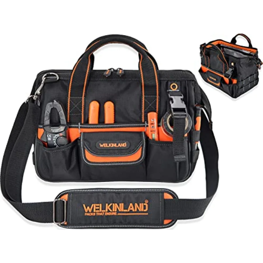 

13-Inch Small Tool Carrier Electrician's Organizer HVAC Tech's Bag Men's Drill Bag